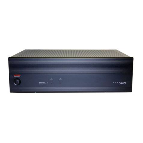 Adcom GFA-5400 User manual