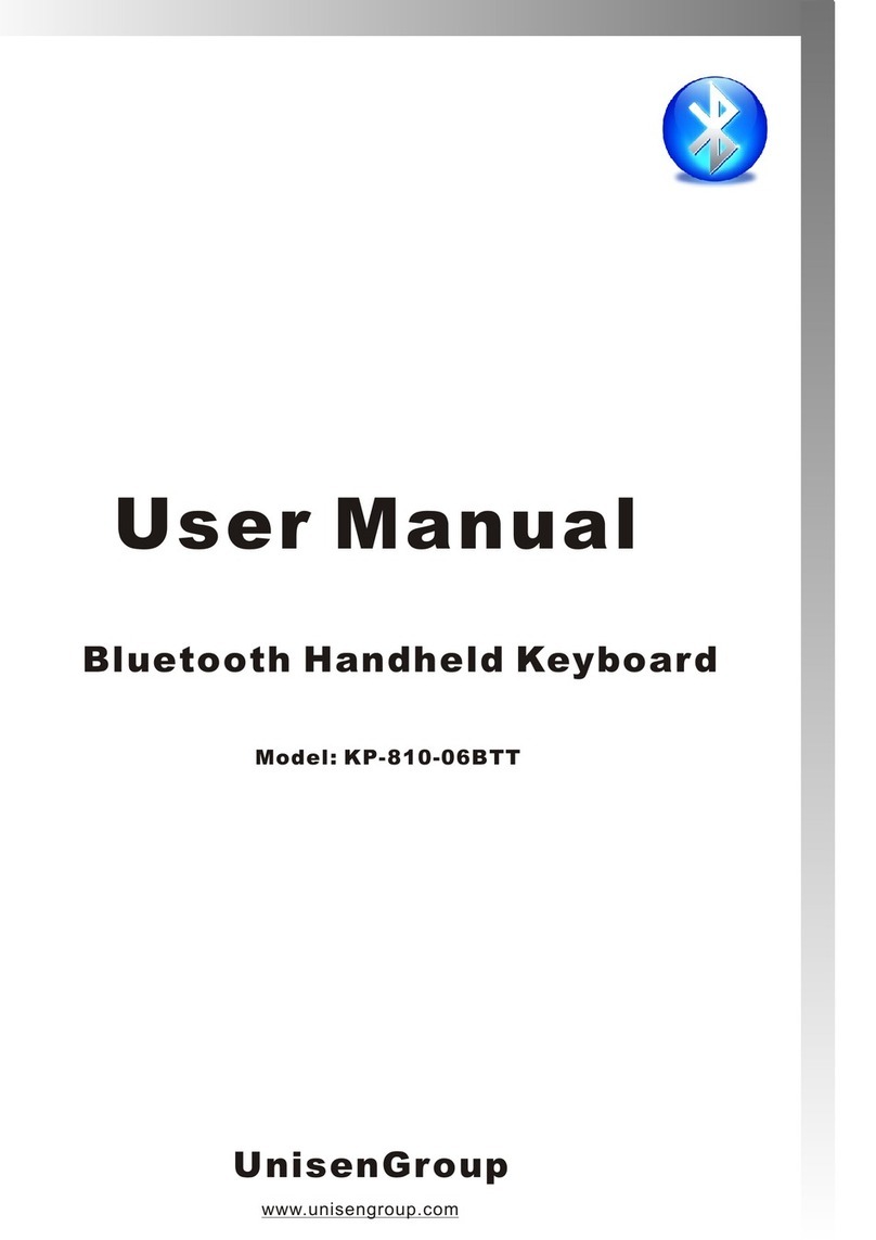 UnisenGroup KP-810-06BTT user manual