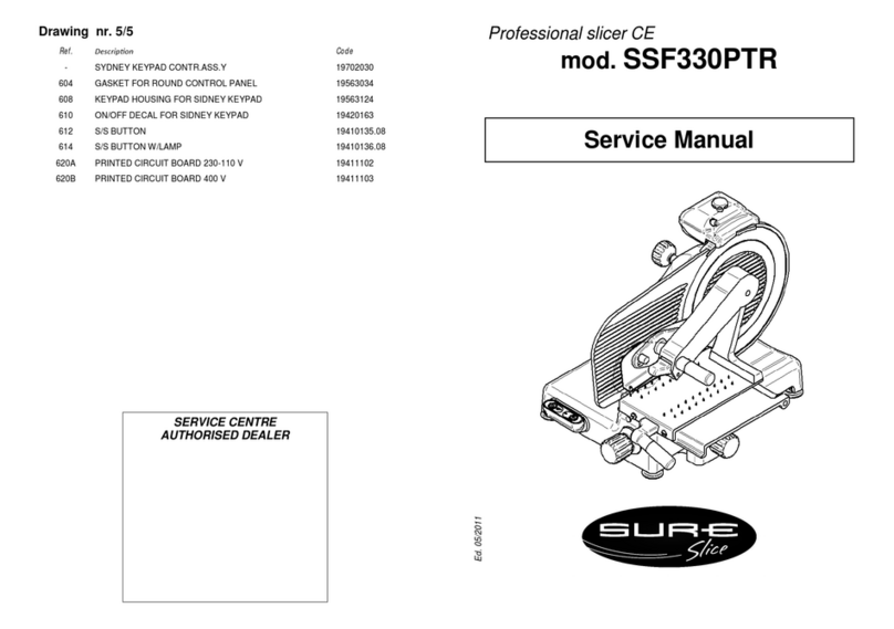 Sure Electronics SSF330PTR Service manual