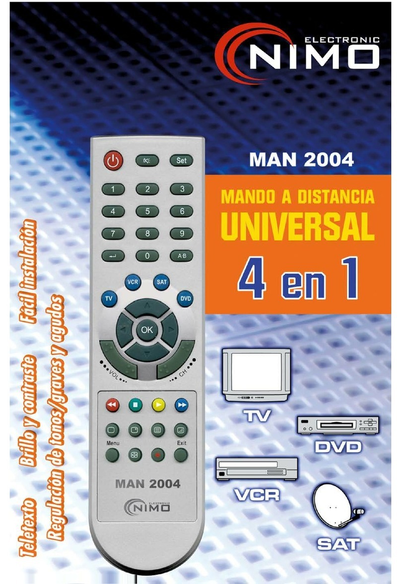 NIMO MAN2004 user manual