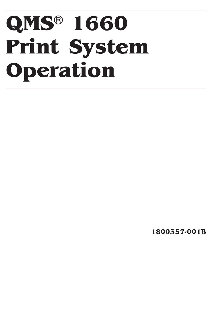 QMS 1660 Instruction Manual