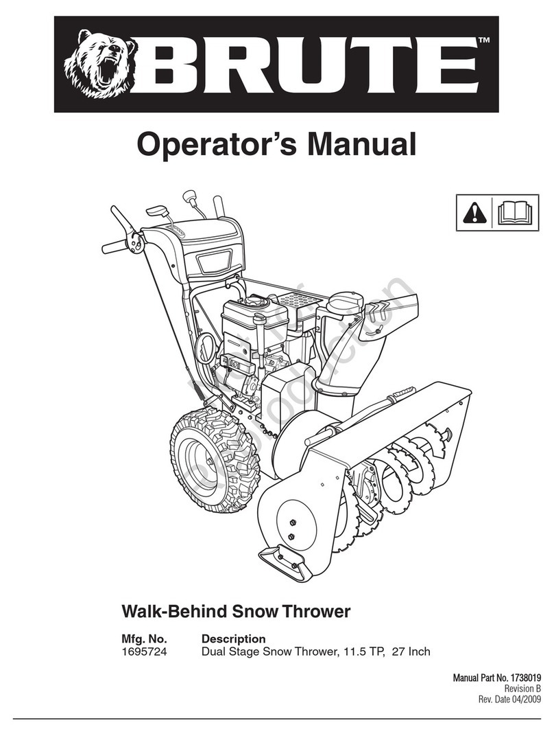 Brute 1695724 Operator's manual