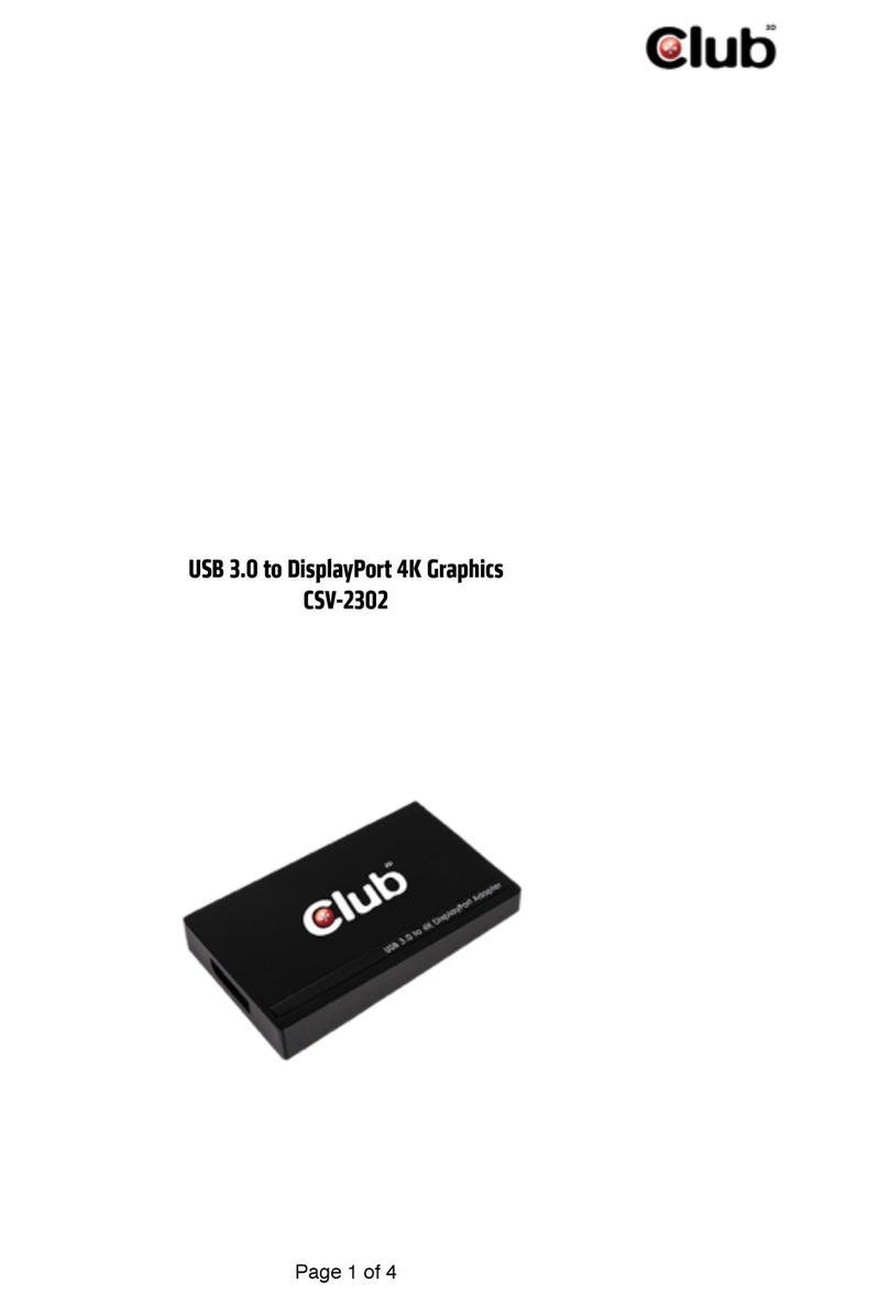 Club CSV-2302 user guide