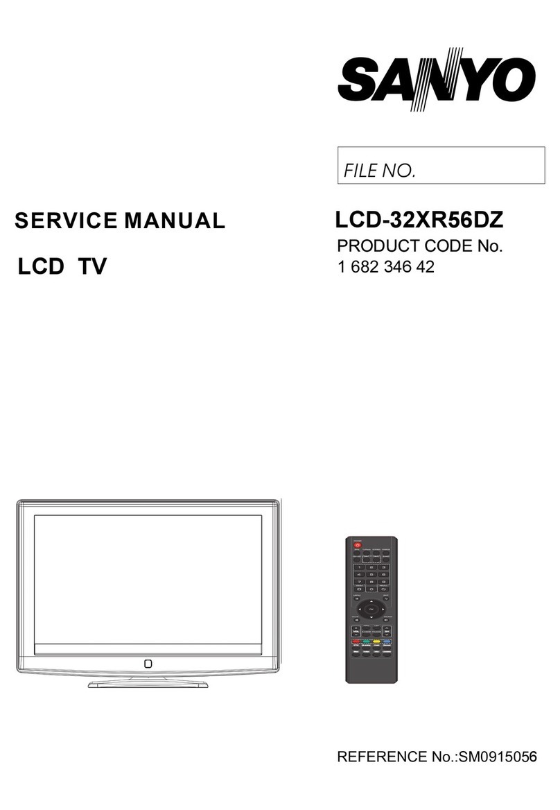 Sanyo LCD-32XR56DZ User manual