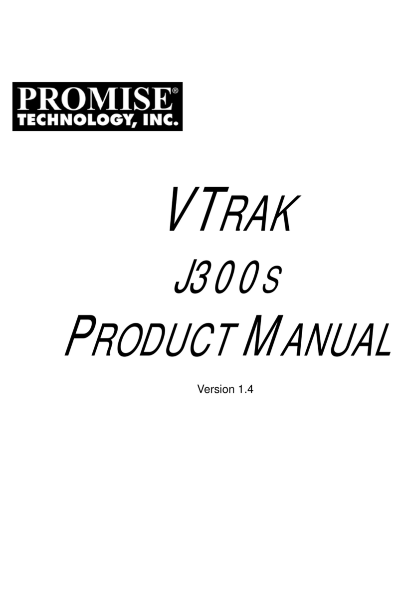 Promise VTRAK J300S product manual