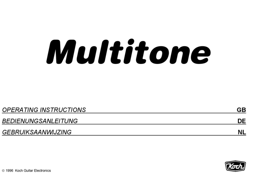 Koch Multitone User manual