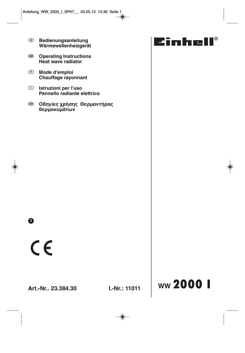 EINHELL WW 2000 I User manual