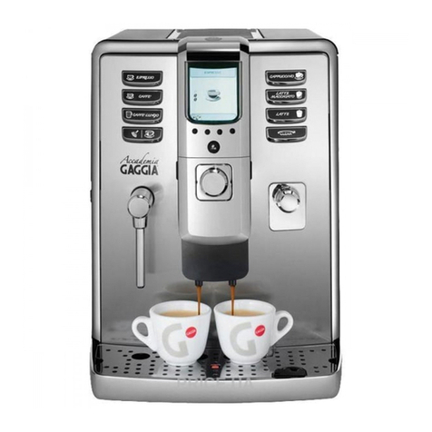 Gaggia Academia User manual