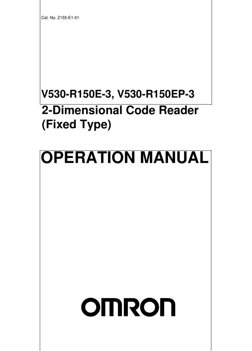 Omron V530-R150E-3 - User manual