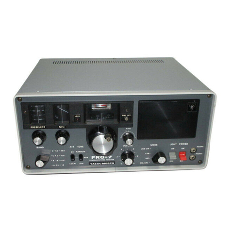 Yaesu FRG-7 User manual