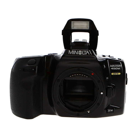 Minolta Maxxum 450si Panorama Date User manual