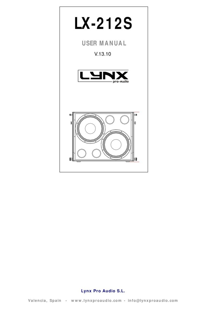Lynx LX-212S User manual Lynx LX-212S User manual
