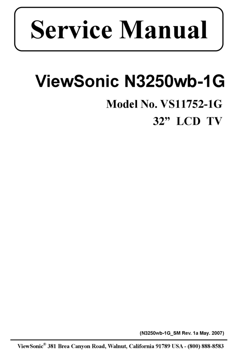 ViewSonic N3250wb-1G Service manual