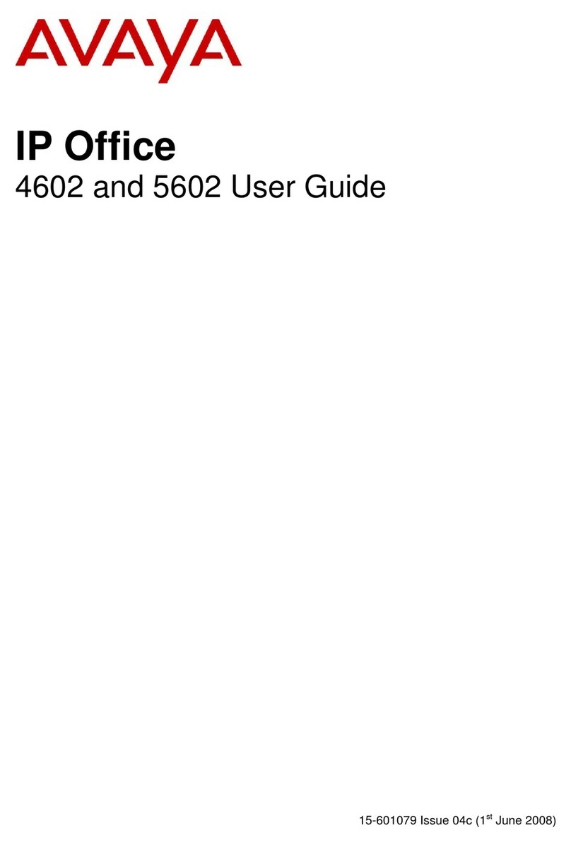 Avaya IP Office 4602 user guide