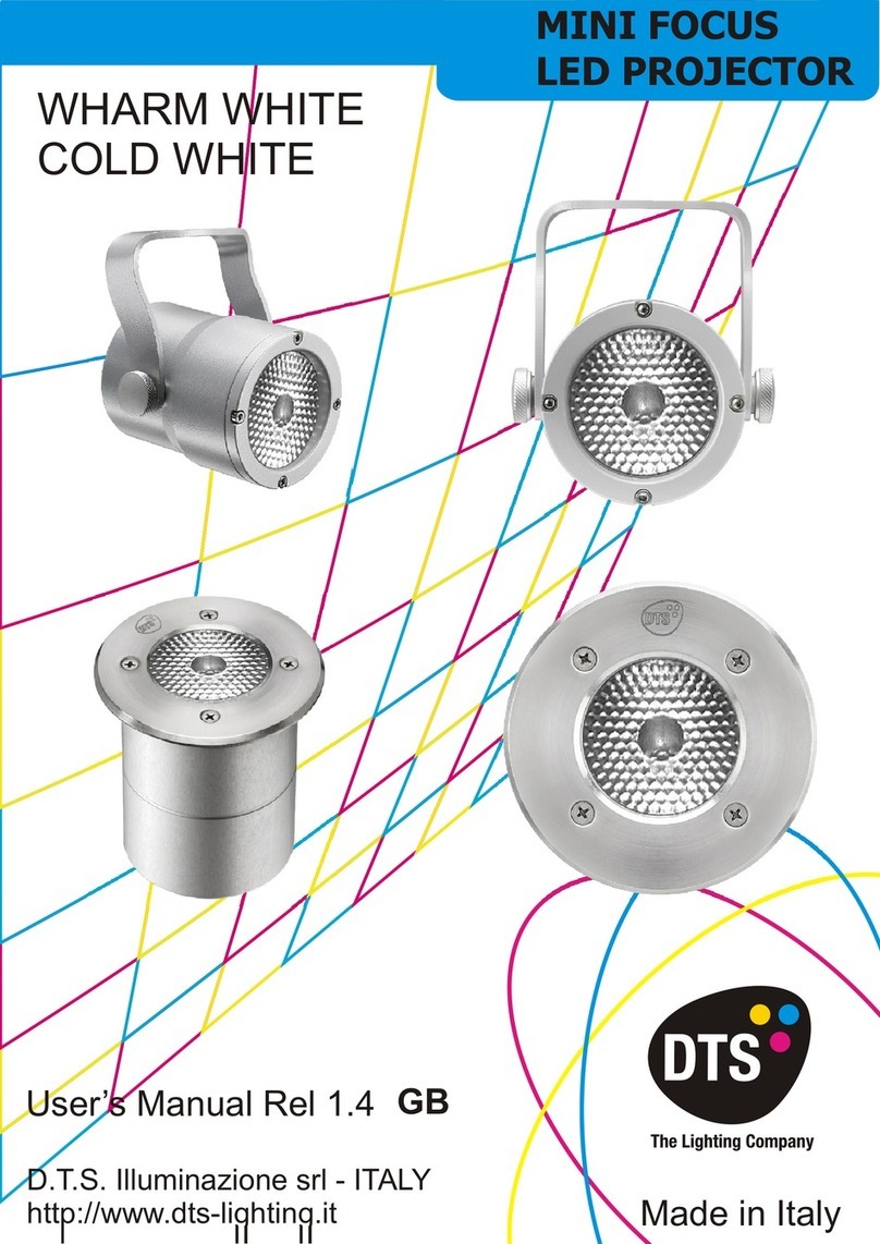 DTS MINI FOCUS LED PROJECTOR User manual