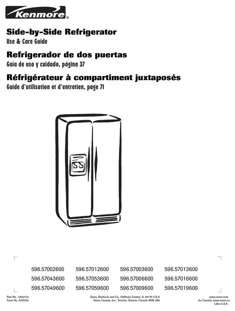 Kenmore 596.57002600 User manual