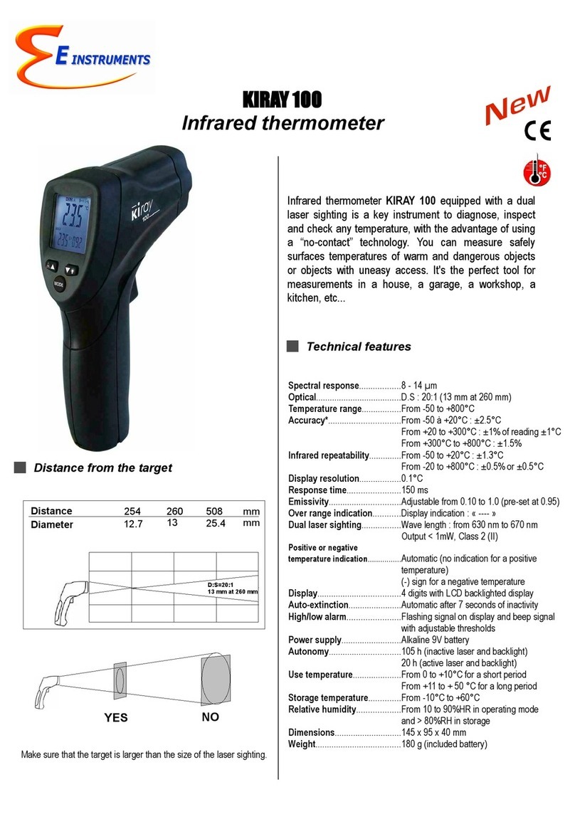 E Instruments KIRAY 100 user guide