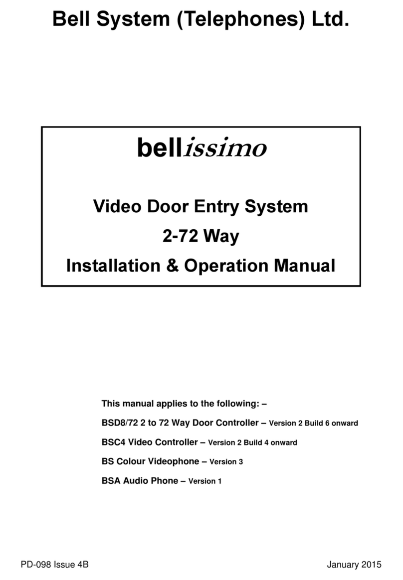 Bell System bellissimo User manual