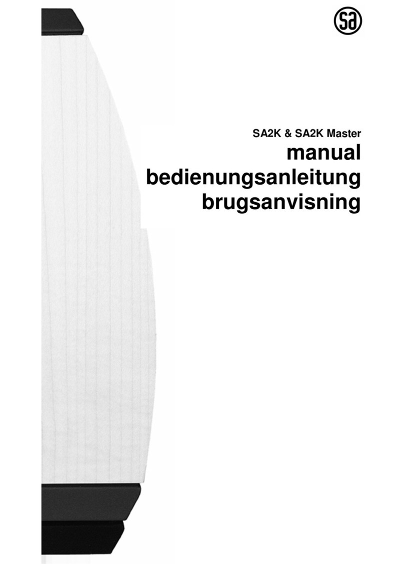 System Audio SA2K instruction manual