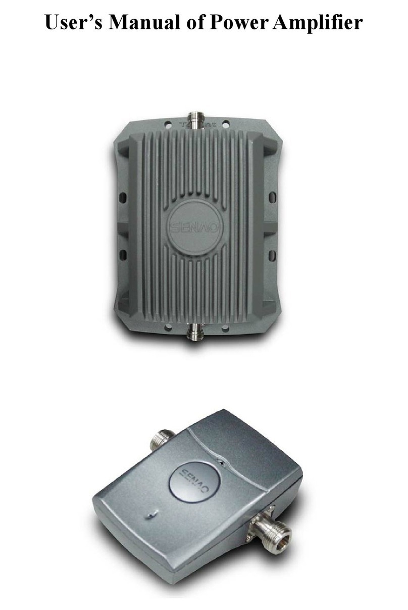 SENAO Power Amplifier user manual
