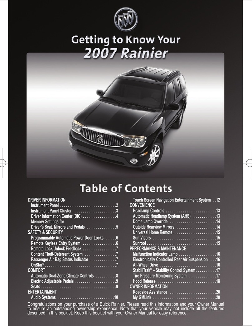 Buick Rainer 2007 Assembly instructions