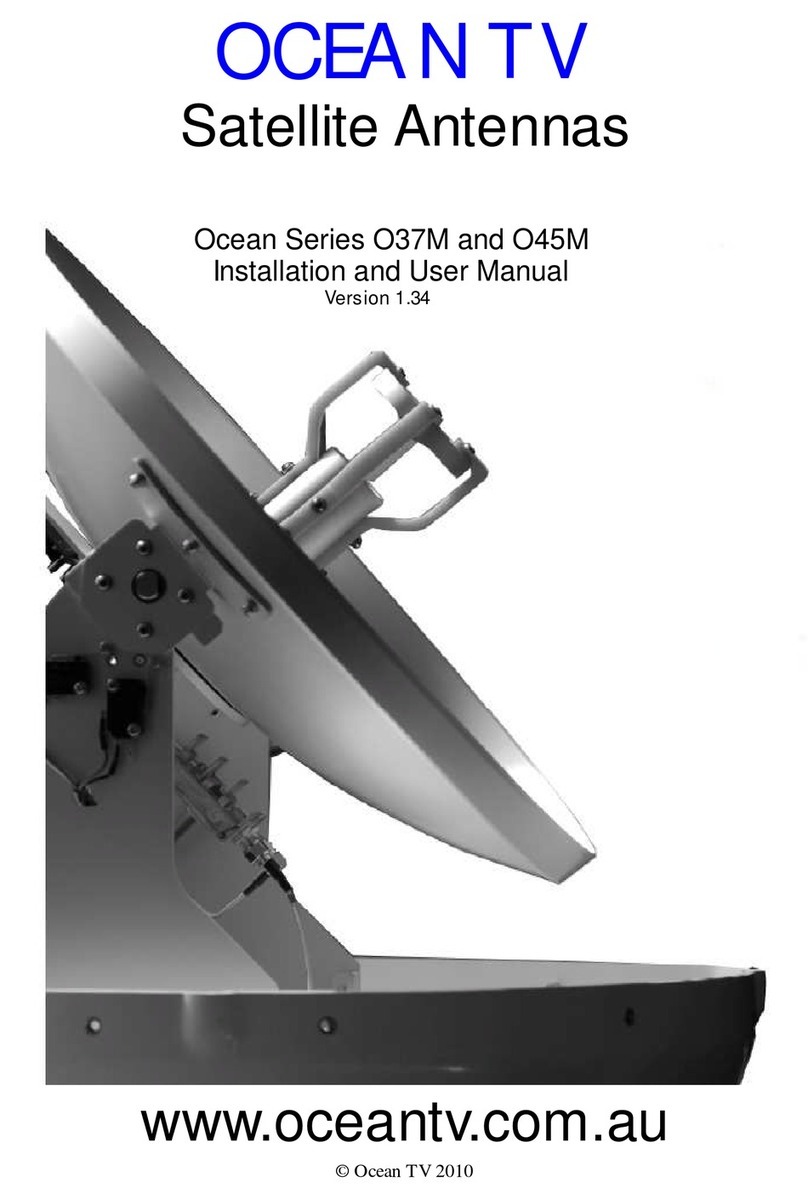 Ocean TV Ocean Series O37M Installation and user manual