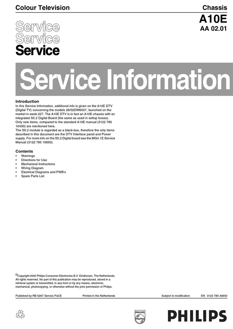 Philips A10E Operating and installation instructions Philips A10E Operating and installation instructions