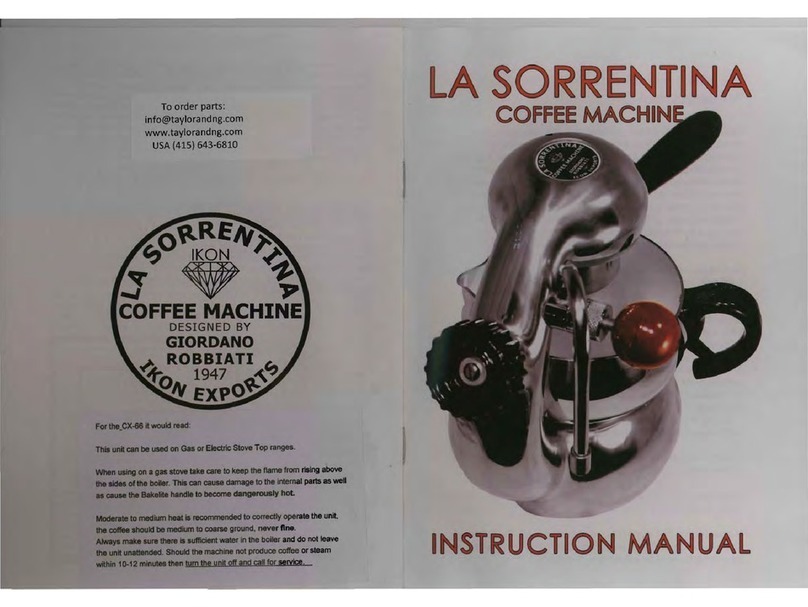 La Sorrentina La Sorrentina instruction manual La Sorrentina La Sorrentina instruction manual