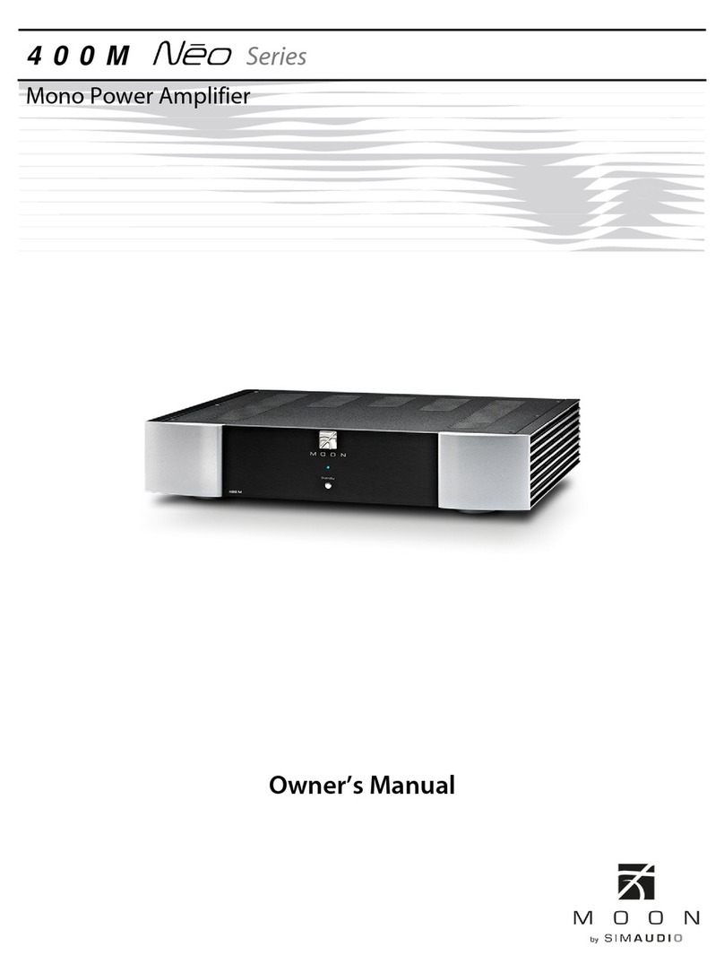 moon 400M Neo Series User manual
