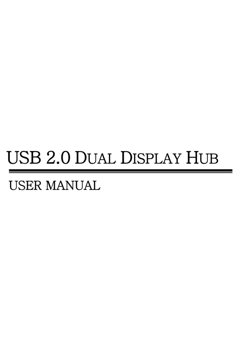 Magic Control Technology USB 2.0 DUAL DISPLAY HUB user manual