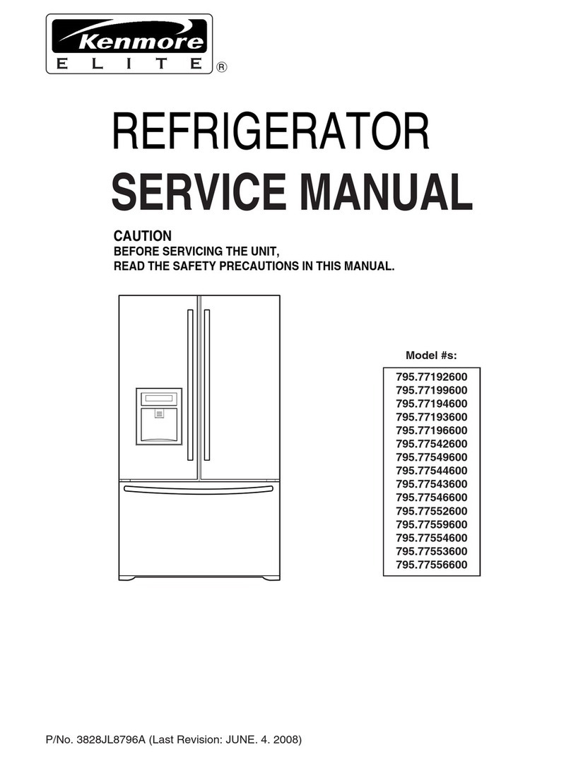Kenmore 795.77192600 Service manual