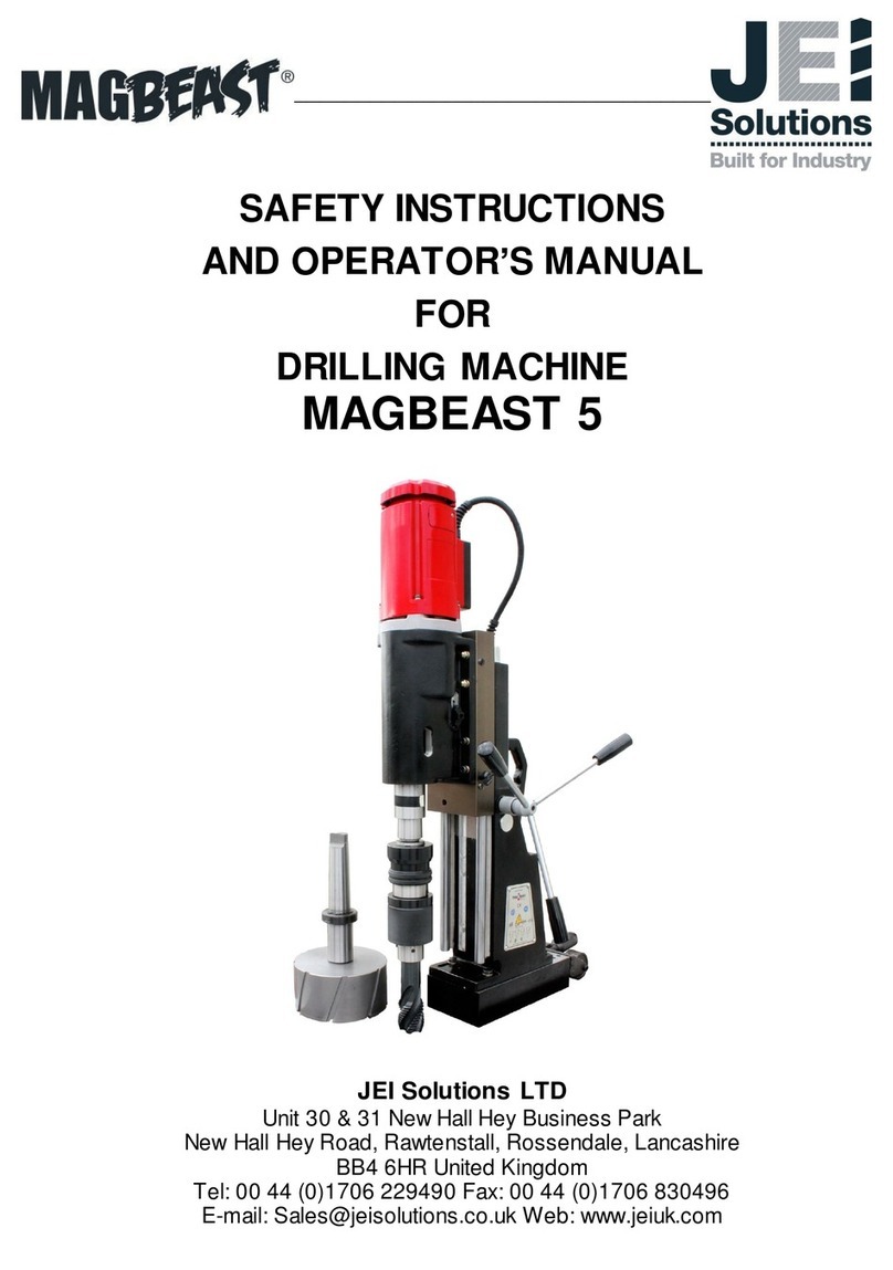 MAGBEAST 5 Safety instructions and operator's manual
