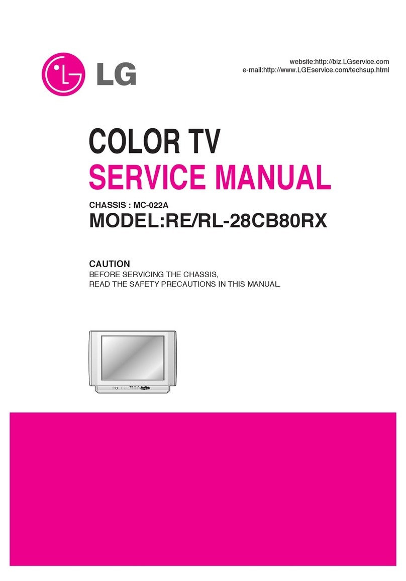LG RE-28CB80RX User manual