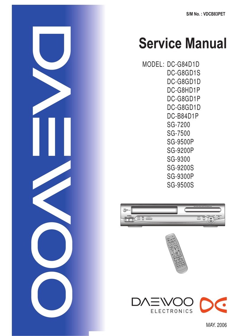 Daewoo DC-G84D1D User manual