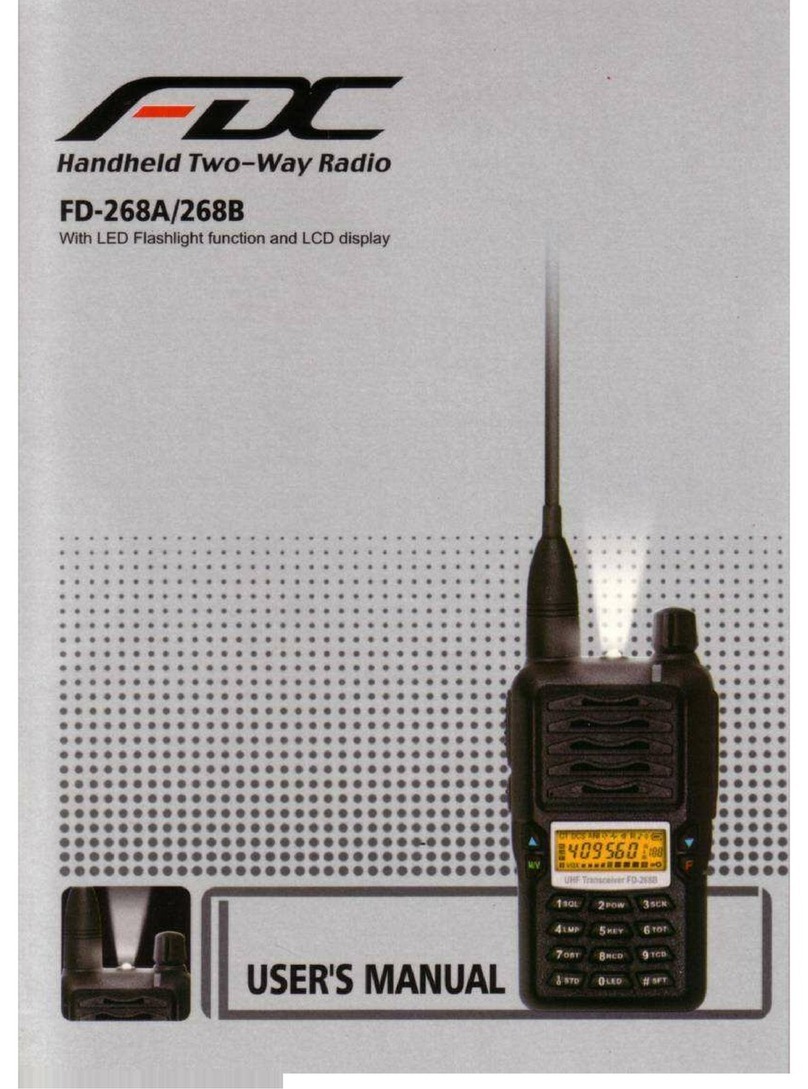 FDC FD-268A user manual