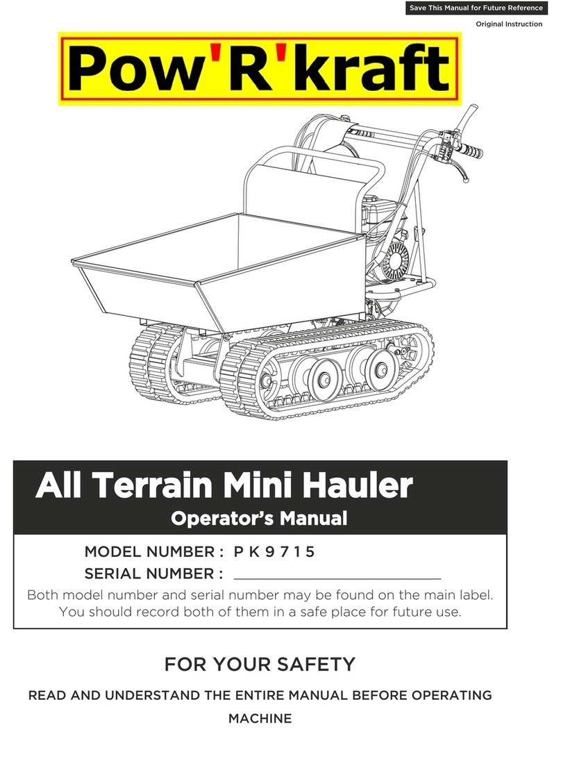 Powr-Kraft PK9715 Operator's manual