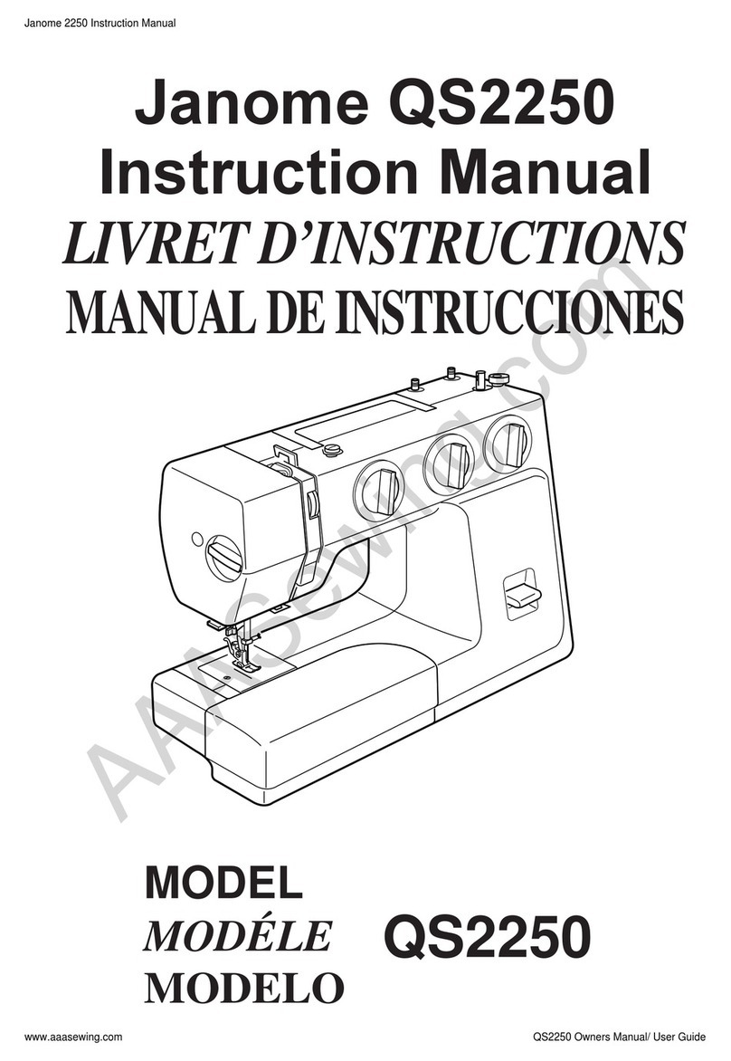 Janome QS2250 User manual