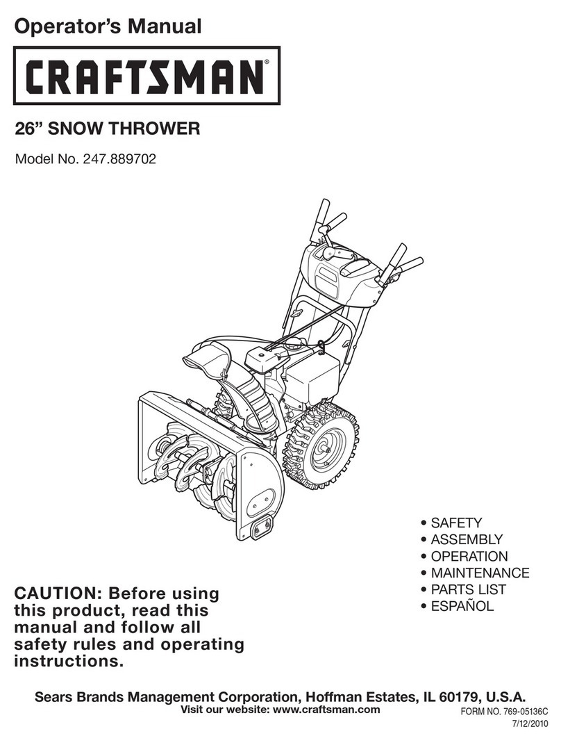 Craftsman 247.889702 Operator's manual