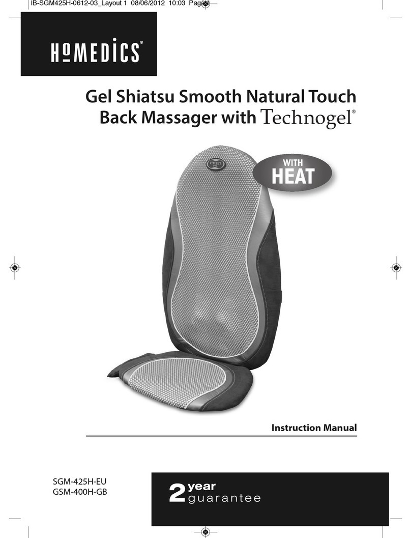 HoMedics SGM-425H-EU instruction manual