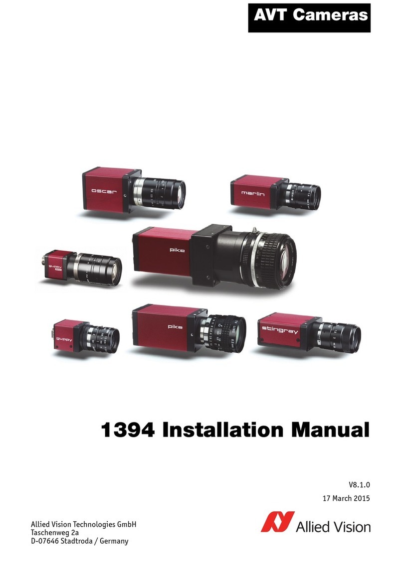 Allied Vision Oscar User manual