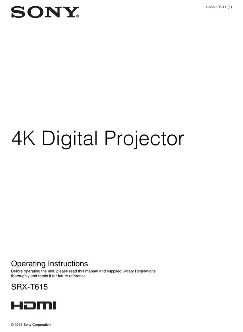 Sony SRXT615 User manual