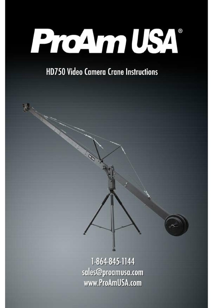 ProAM USA Camera Crane Instructions for use