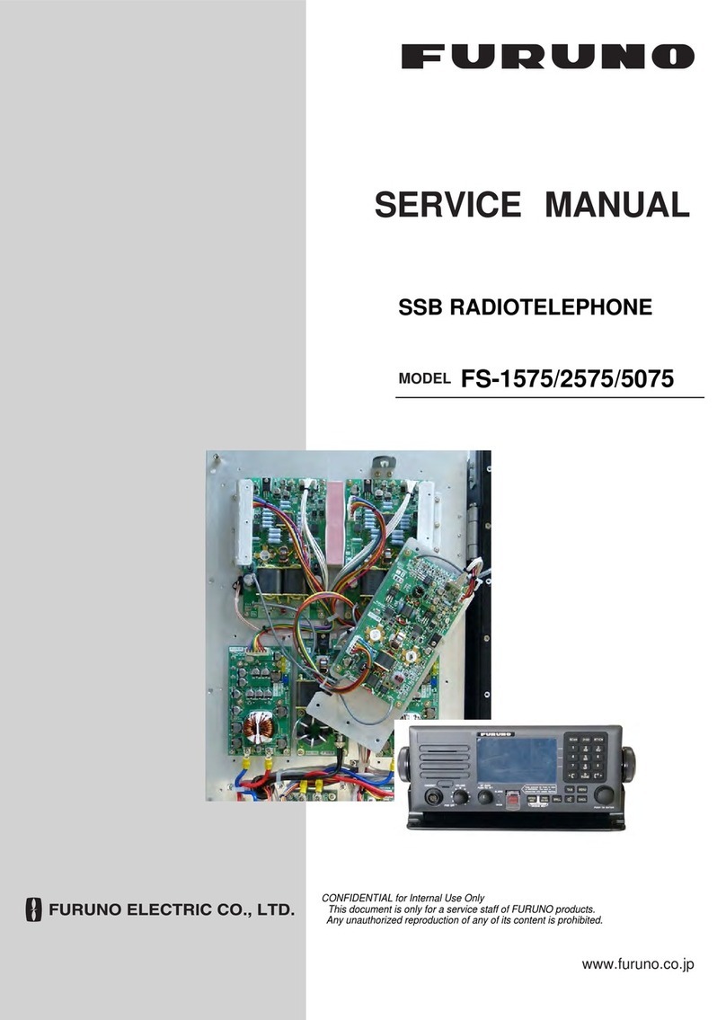 Furuno FS-1575 Service manual