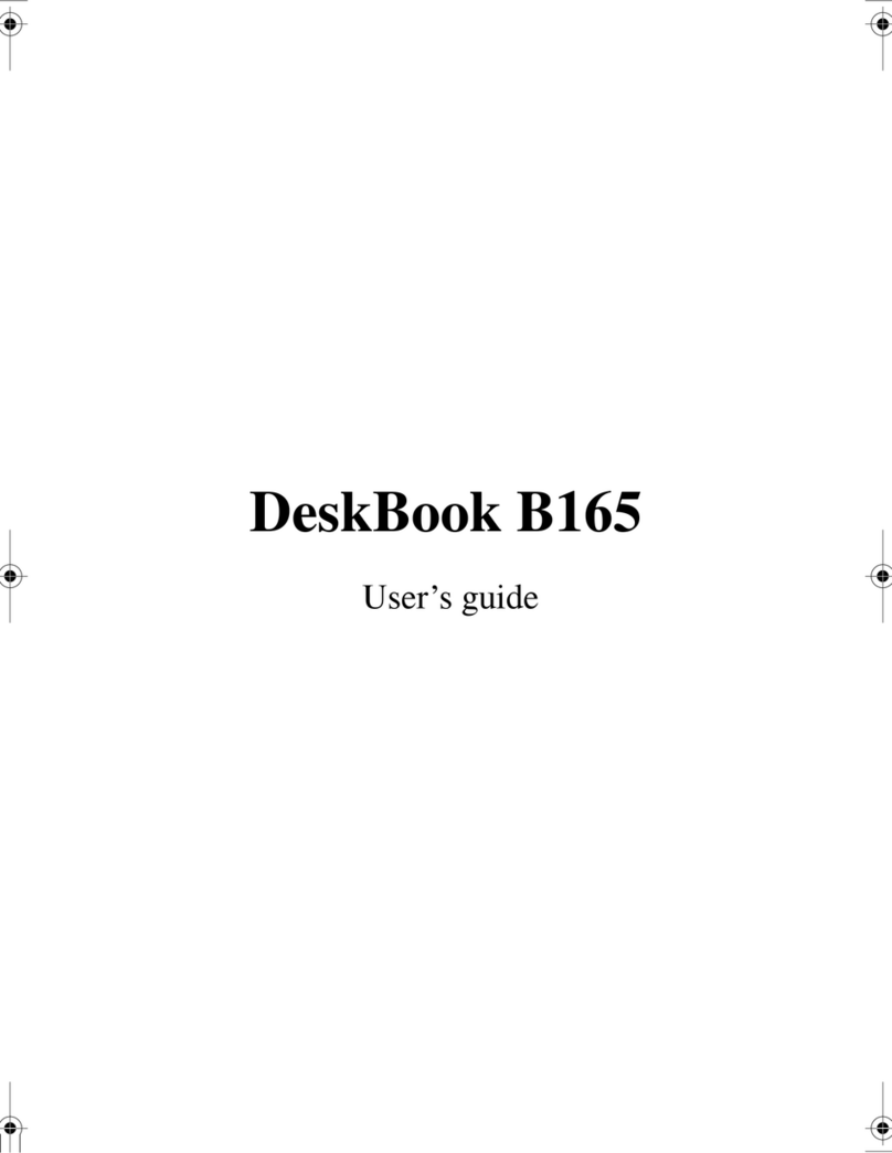 DeskBook B165 user guide