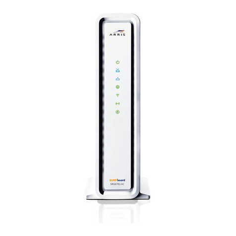 Motorola SURFboard SBG6782-AC User manual