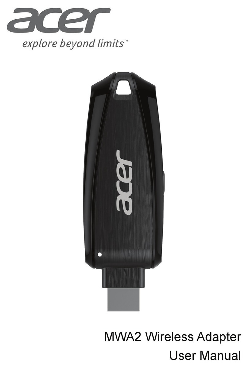 Acer MWA2 User manual