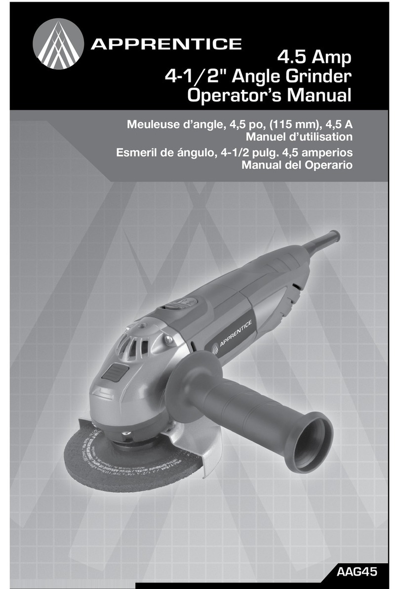 Apprentice AAG45 Operator's manual