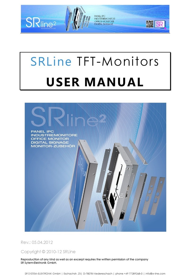 SRLine TFT-Monitor user manual