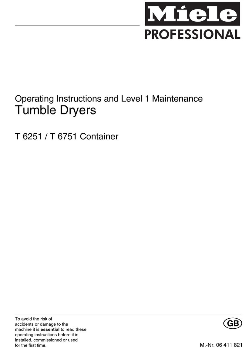 Miele T 6251 User manual