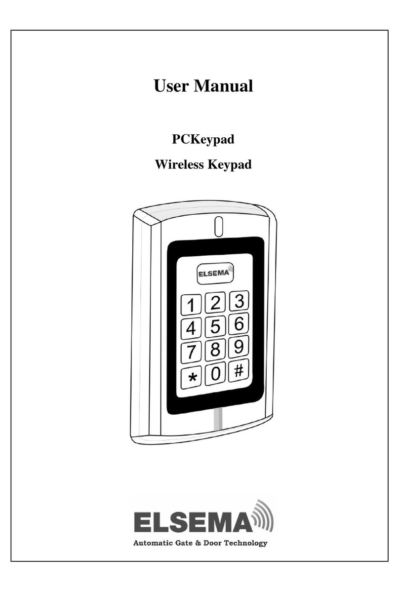 Elsema PCKeypad User manual